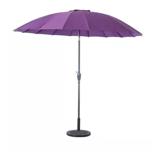 Shanghai Round Parasol 2.7m Plum - image 2