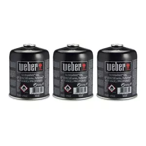 Weber Gas Canister 3pk