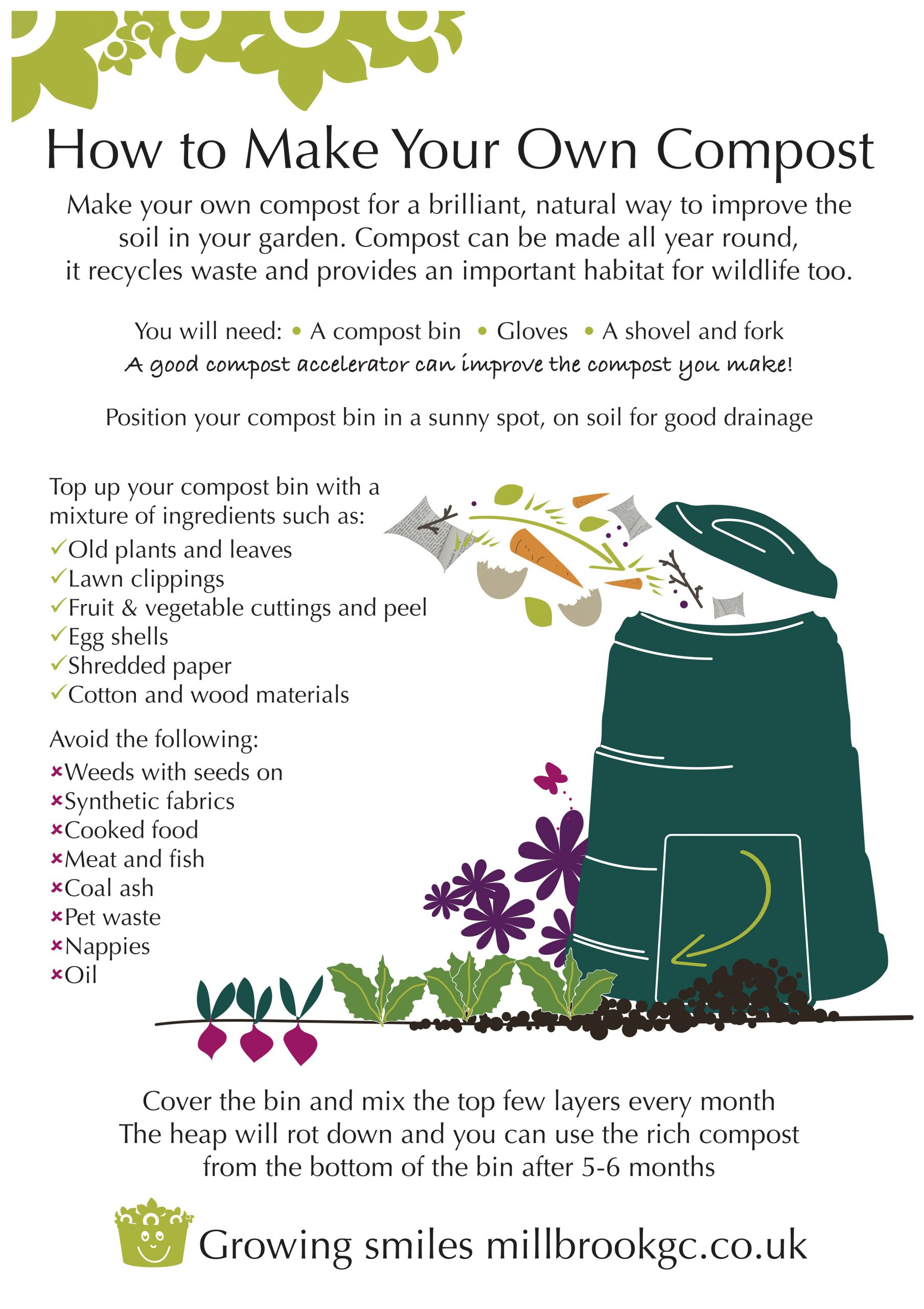 How to compost at home! Millbrook Garden Centre