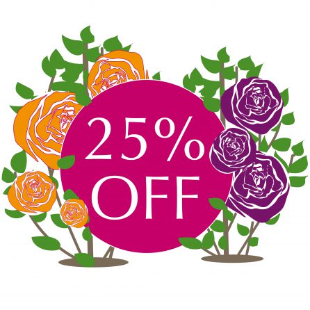Plant a rose garden!